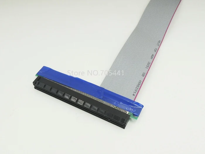 Ленточный кабель расширения райзерной карты PCI Express e 4X TO 16X 50 шт./лот Бесплатная