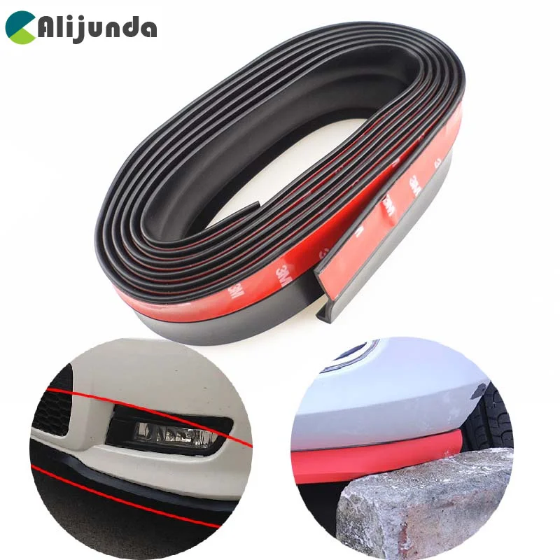 Комплект губ для переднего бампера 2 5 м автомобильная буферная лента мягкая