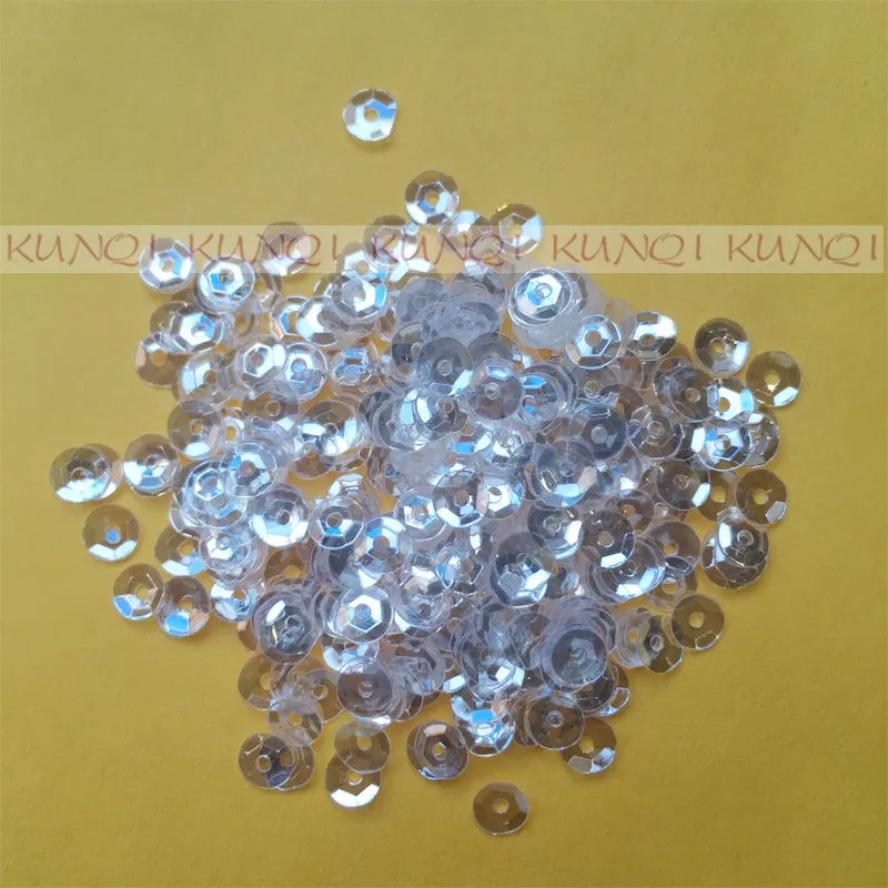 Круглая прозрачная пайетка 30 г (5000 шт.)/50 4 мм|transparent sequins|sequins sewinggarment accessories |