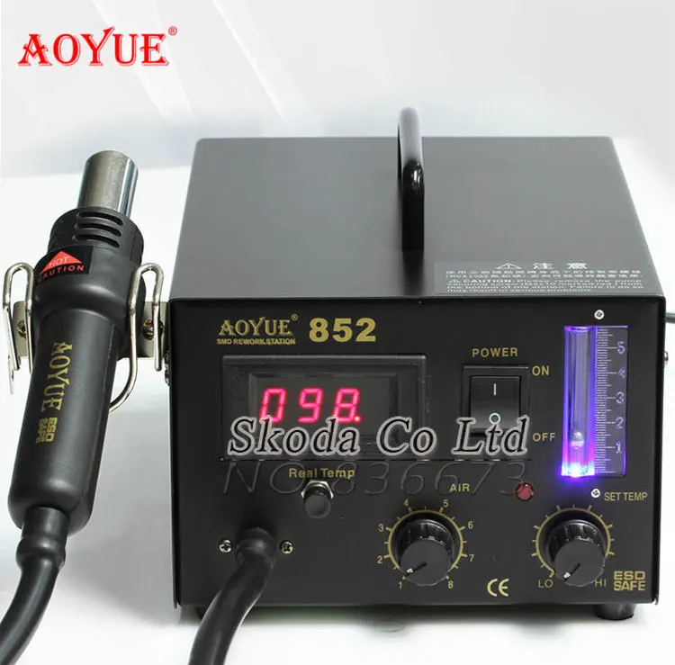 AOYUE 852 SMD фена паяльная станция цифровой дисплей цифровые электронные инструменты