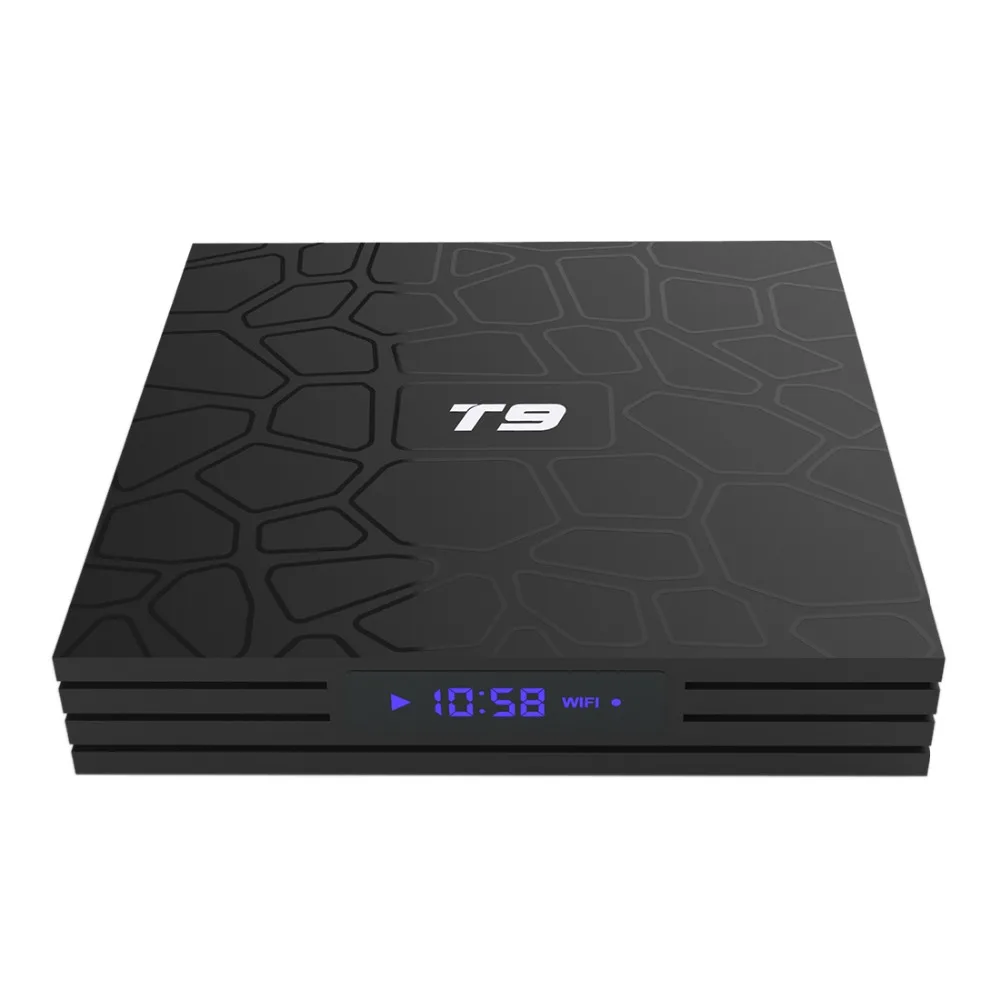T9 Android 8.1 large memory 4GB+32GB Multimedia player WIFI 2.4G Quad Core PK3288 Smart TV BOX | Электроника