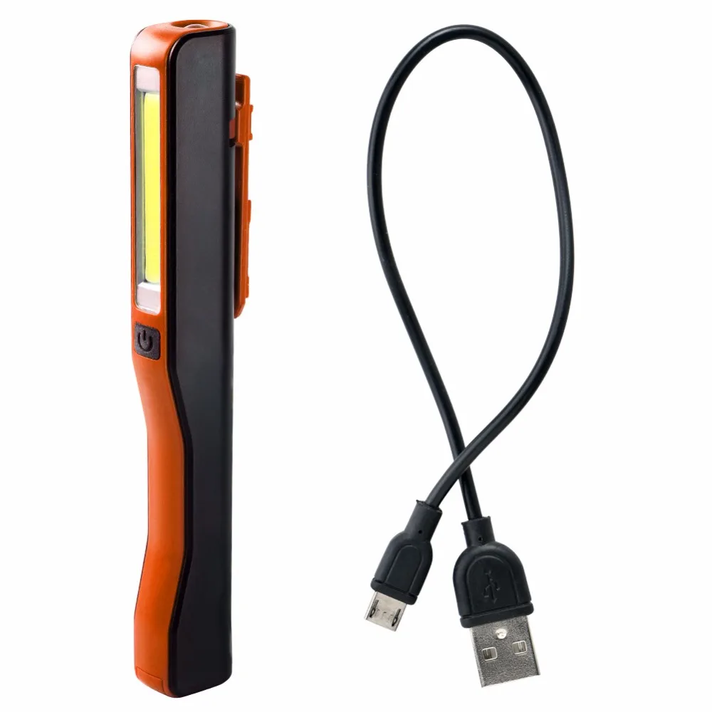 Супер Яркий USB зарядка портативный мини COB светодиодный фонарик перезаряжаемый