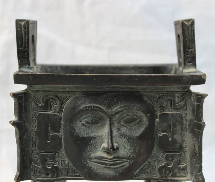 Песня voge Gem S3667 народная китайская старинная бронзовая буддистская статуя 4