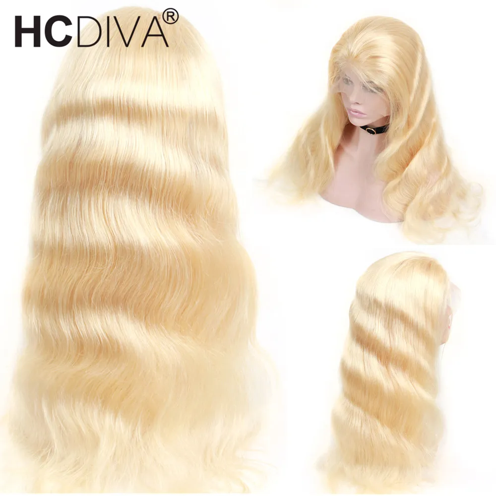 #613 кружевной парик Remy бразильские волнистые парики с детскими волосами 150%