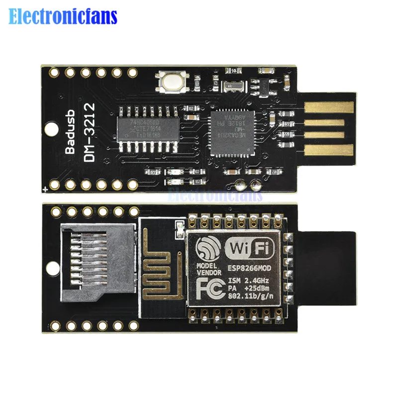 Beetle виртуальная клавиатура Badusb макетная плата ATMEGA32U4 wifi ESP8266 ESP-12E TF Micro SD карта модуль хранения для Arduino