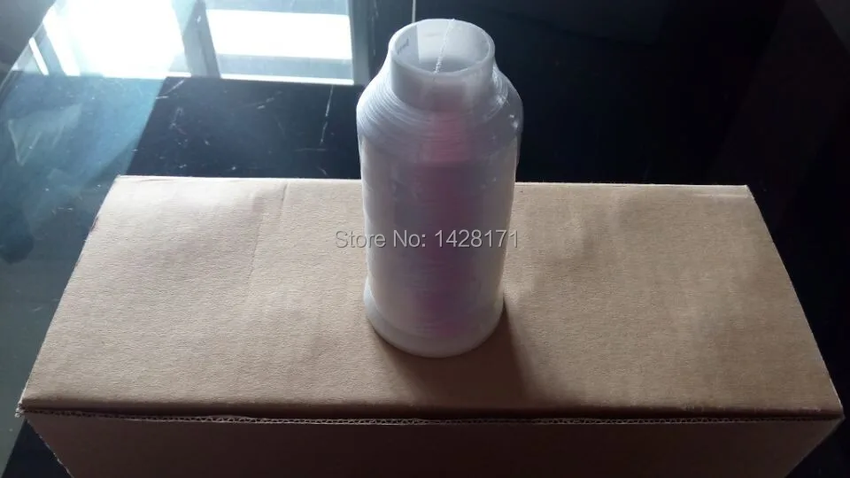 Популярный бренд Simthread 5 цветов 2500Y светится в темноте нить с 1 белой полиэфирной