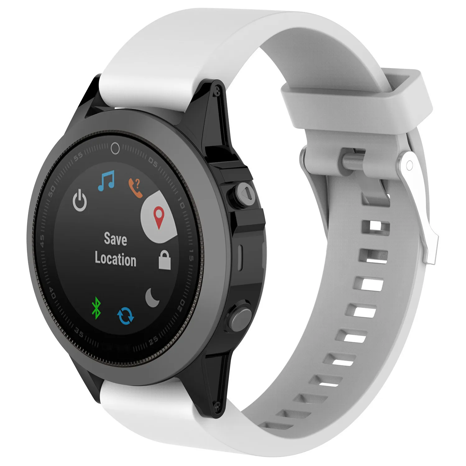Новая замена из силикагеля, мягкий ремешок для быстрой установки для Garmin Fenix 5s Plus# NE808
