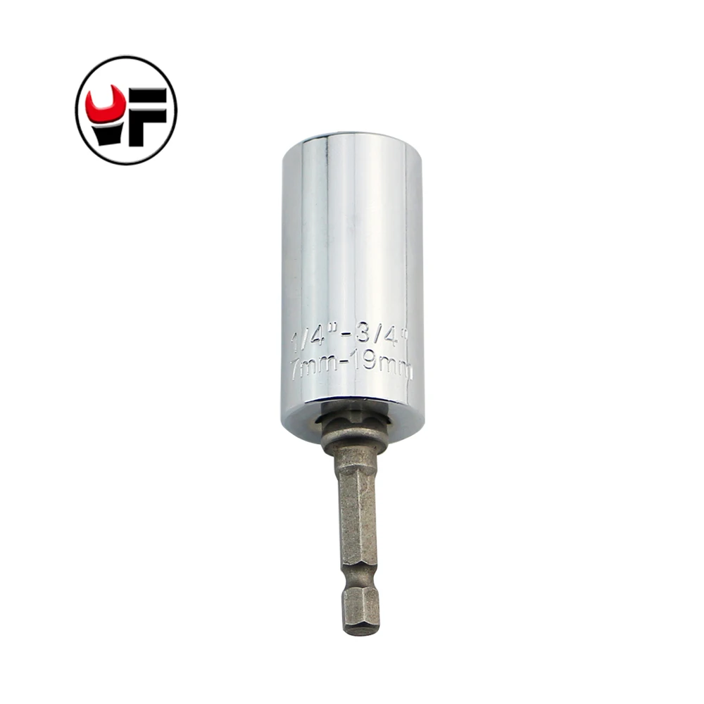 YOFE мм 3/4 &quot 1/4&quot 7 19 универсальный разъем гаечный ключ головка розетка