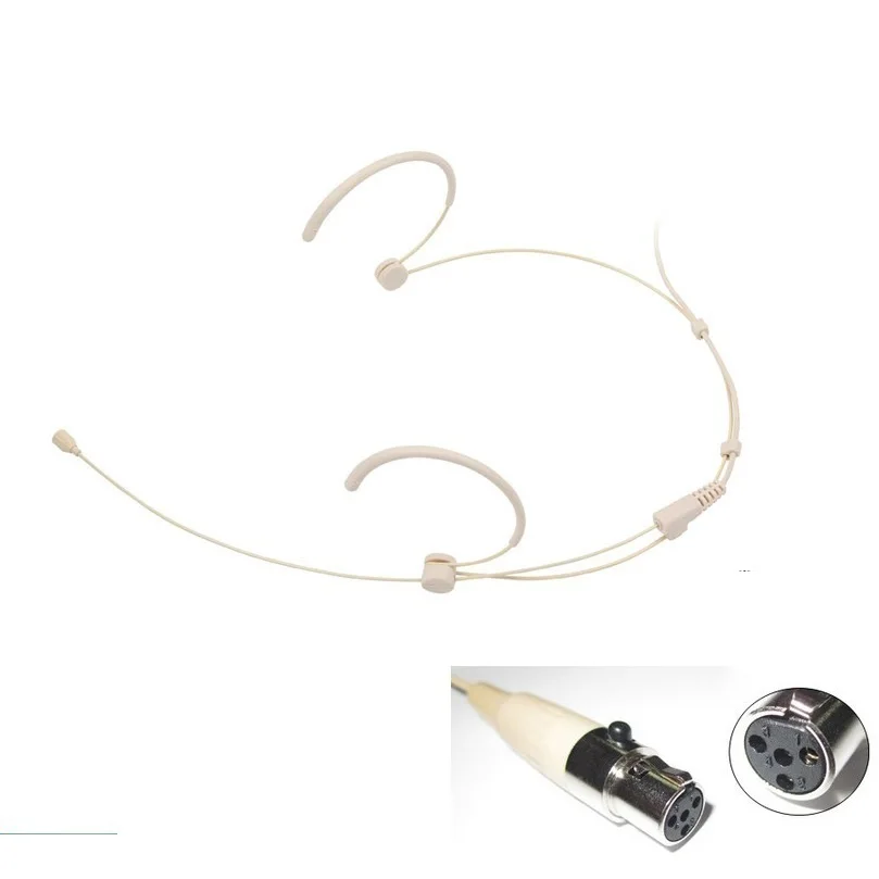 Роскошная гарнитура с ушным крючком микрофон головной убор для беспроводной