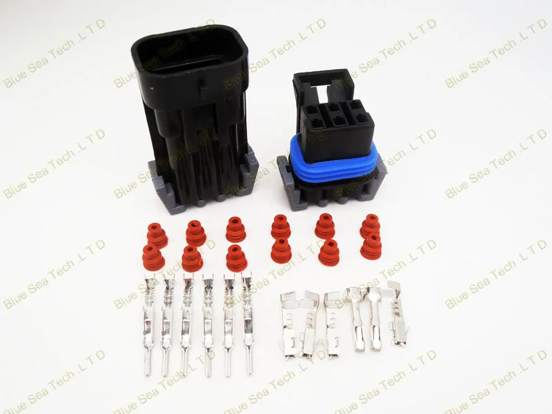 Образец 2 комплекта 6 штырьков штыревой и гнездовой автоматический разъем