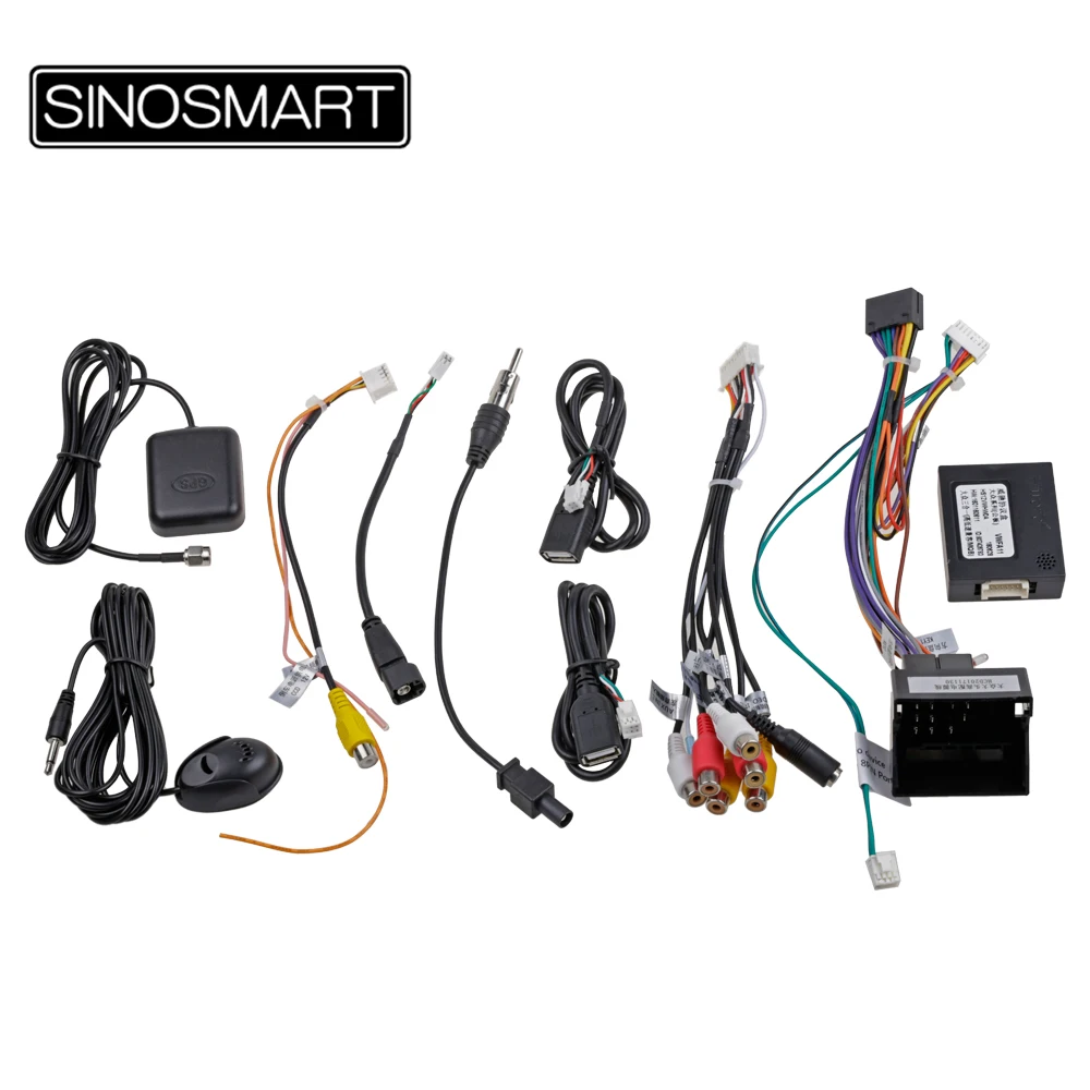 SINOSMART 1G/2G Автомобильный gps-навигатор для Volkswagen Touran/Jetta/Polo/Golf Skoda Octavia/Fabia/Superb/Rapid, 32EQ/4G опционально