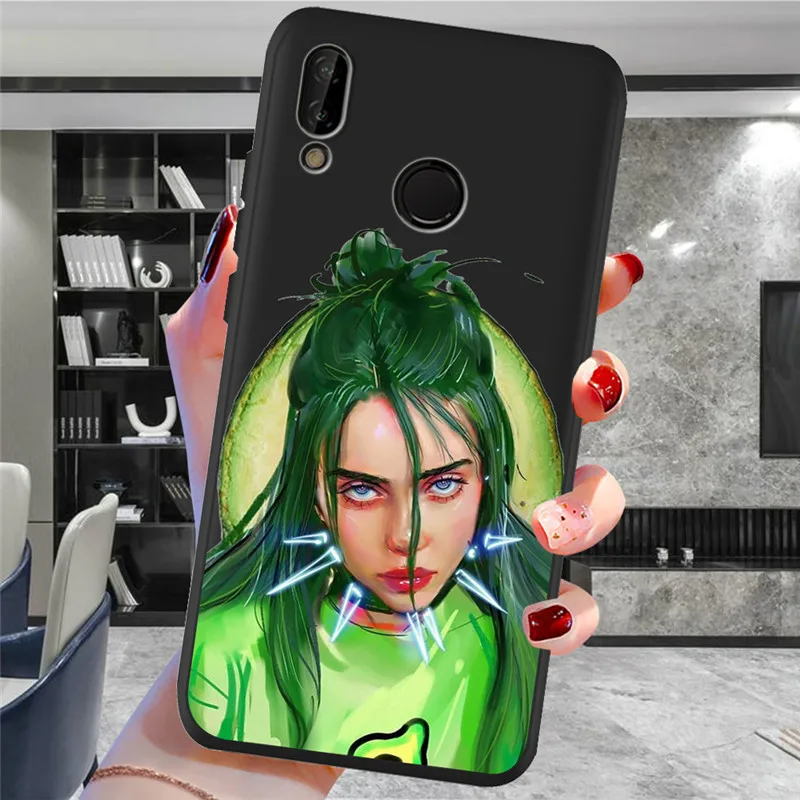 H1808 Billie eilish для Huawei P8 P10 P20 P30 Mate 10 20 Honor 8 8X 8C 9 V20 20i 10 Lite Plus Pro Чехол Coque Etui Funda Capa - Цвет: H1808