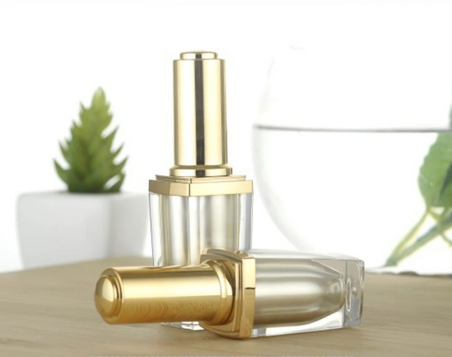 

Wholesale 10ml Acrylic Refillable Women Nail Polish Empty Bottles Makeup Tools for Beauty 100PCS/LOT