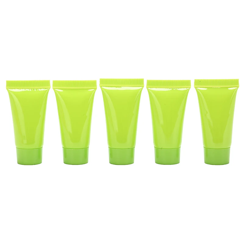 5 шт. Косметическая Мягкая туба 5/10 мл Дозатор жидкого Пустые контейнеры для
