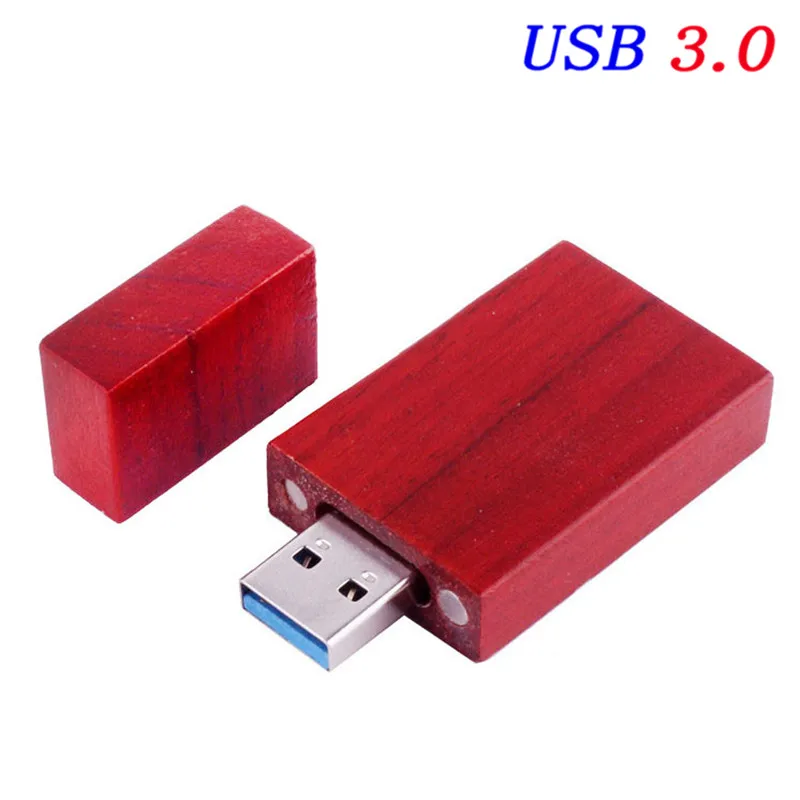 JASTER USB 3,0, Пользовательский логотип, натуральная древесина, карта памяти, usb флеш-накопитель, карта памяти, флешка, флешка, 8 ГБ, 16 ГБ, 32 ГБ, 64 ГБ, подарок - Цвет: Rose wood