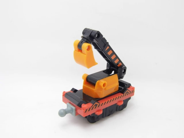 Chuggington паровозики, игрушки, 19 видов, оригинальная железная дорога, новинка, трактор, игрушка, поезд, металлический двигатель, игрушечный автомобиль, масштаб, литье под давлением, металлическая игрушка, автомобиль - Цвет: navvy