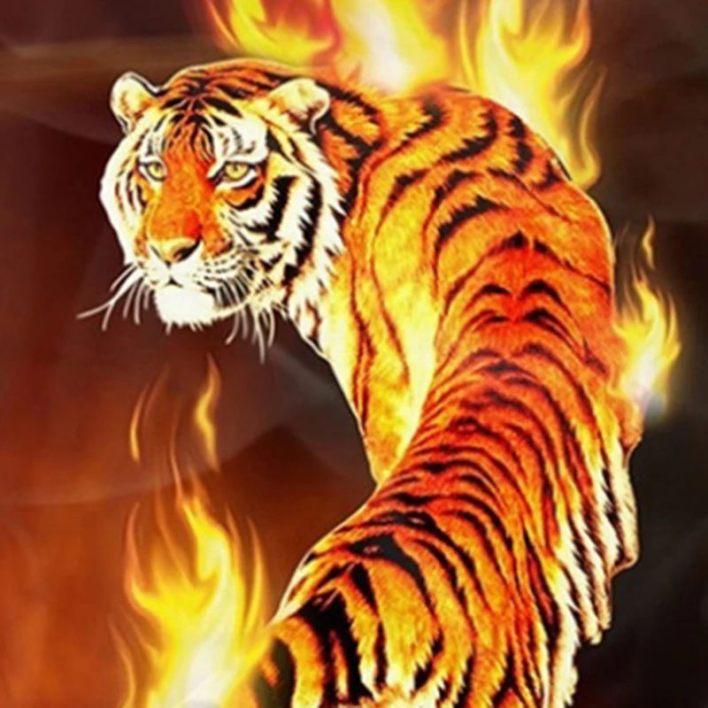Красный огненный тигр. Тигр рисунок акварелью. Огненный тигр. Обои 200х200 точек. Огонь и лед.