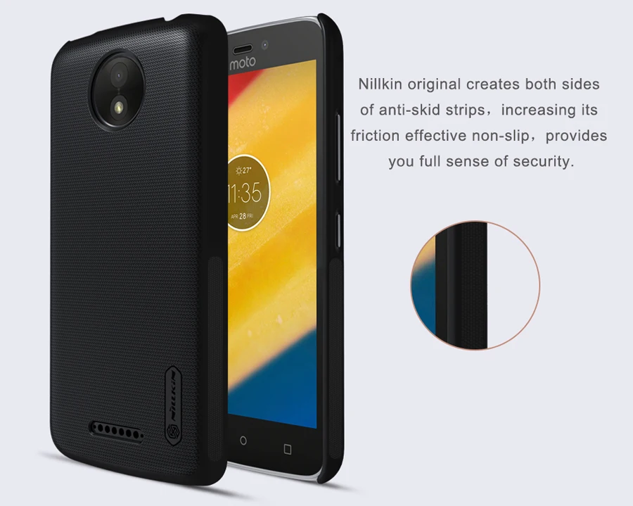 1 шт. Nillkin Super Frosted Shield Матовая Твердый переплет + защита экрана Чехол для
