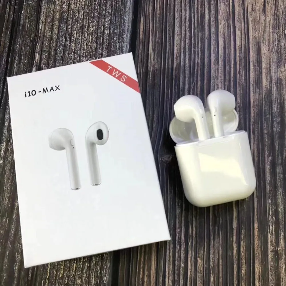 I10 Max гарнитура TWS Mini Беспроводной bluetooth наушник наушники с зарядным устройством