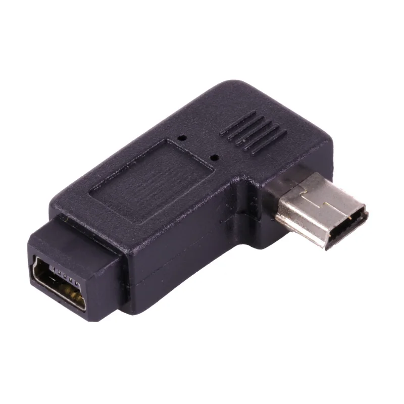 1pc Elbow MINI usb male to female adapter 90 degree turn left/turn right mini 5pin plug connector | Обустройство дома
