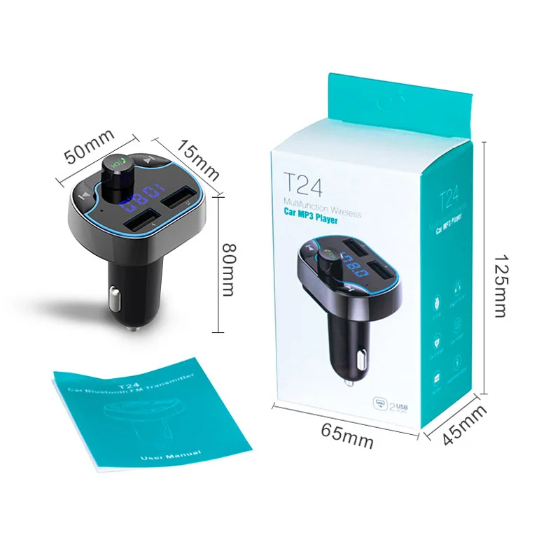 Автомобильный комплект jajabor с Bluetooth Handsfree автомобильный mp3 плеер fm передатчик 3.1A
