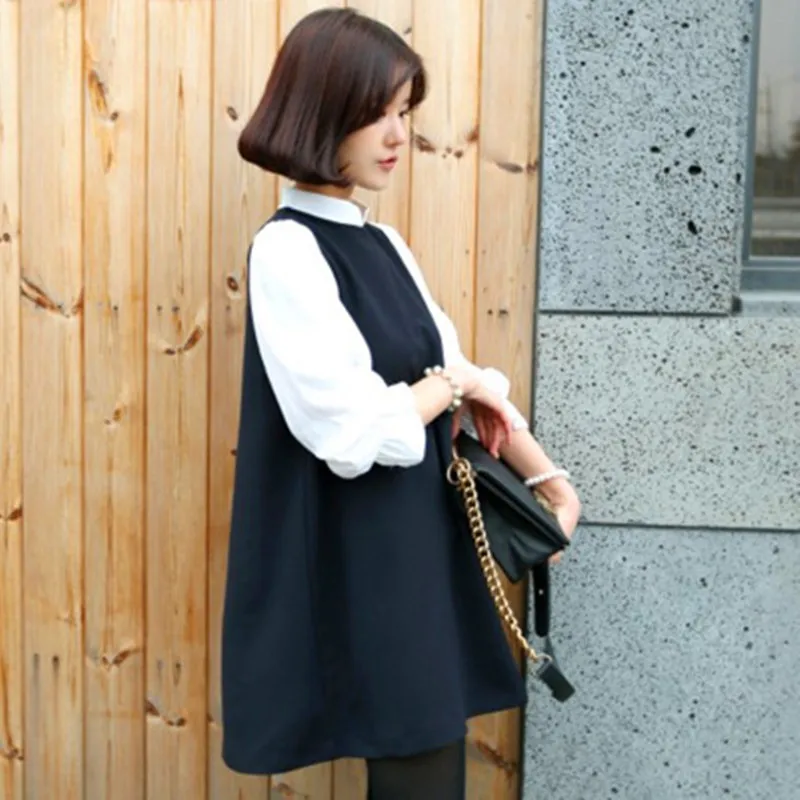 Свободное платье для беременных по специальной цене на весну и осень женская