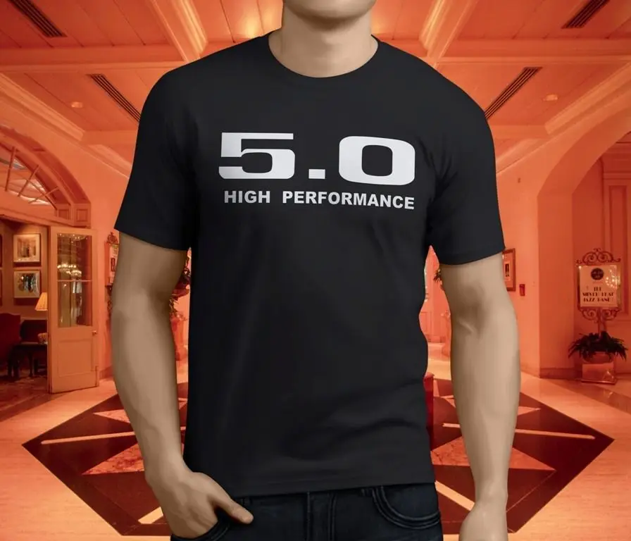 

2019 New Short Sleeves Hip Hop Fashion O-Neck T Shirt New Popular 50 Gt Car Men'S Black Size S-3Xl funny Tee Shirt