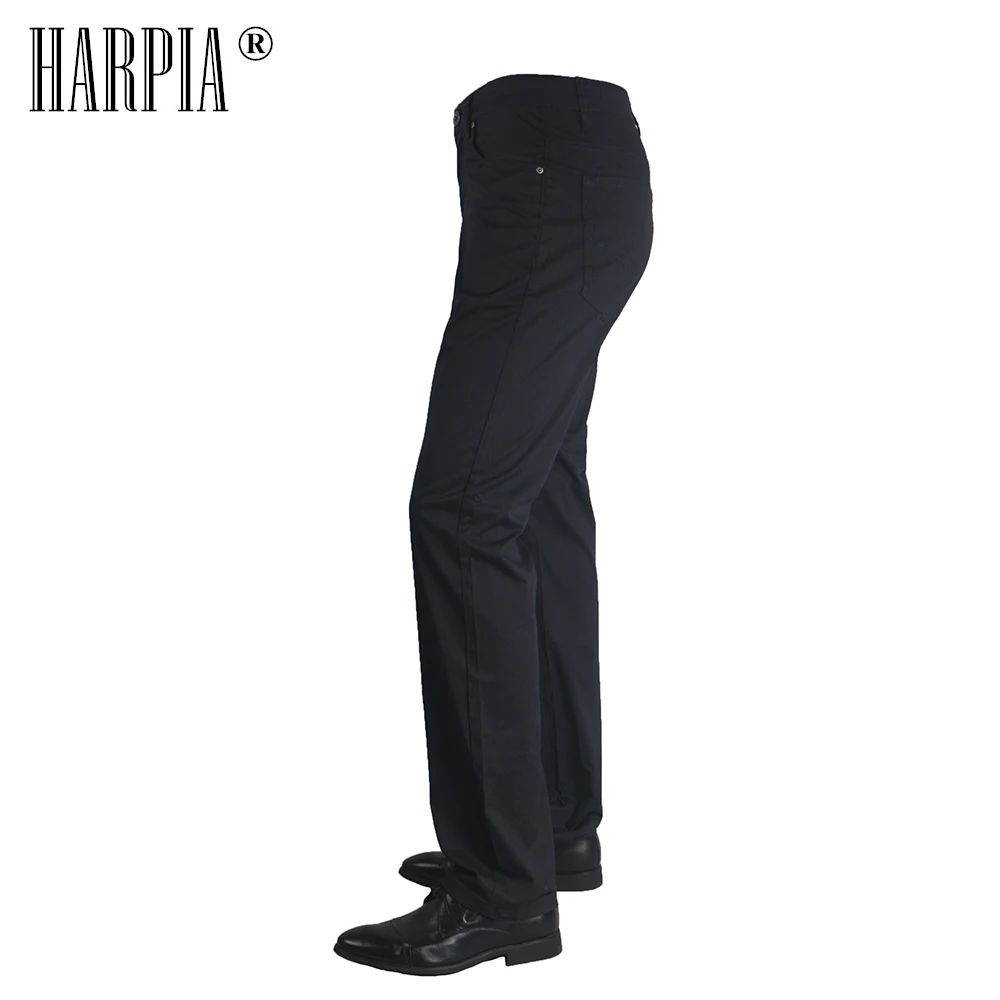 Harpia брендовые Новые мужские повседневные брюки слегка эластичная ткань тонкие