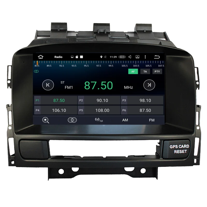 Четырехъядерный Android 9 1 2G RAM 7 дюймов Автомобильный DVD GPS для Buick Verano Opel Astra J Vauxhall 2010