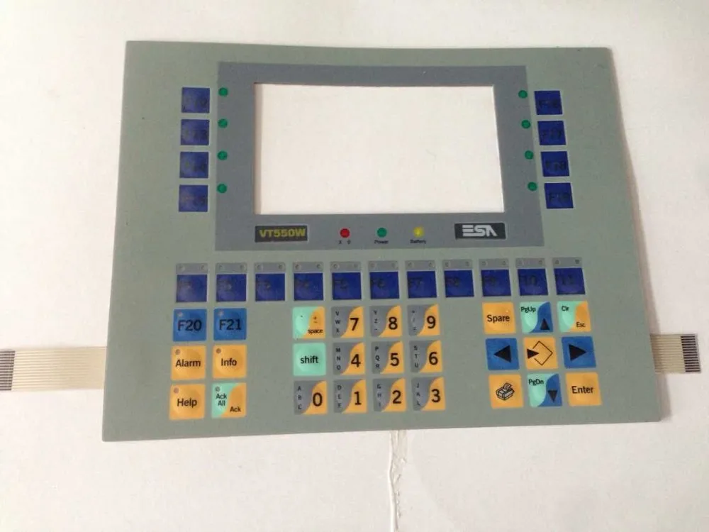 Новинка VT550 VT550W VT 550 550W VT55000P0 55000P0 HMI ПЛК мембранный переключатель панель