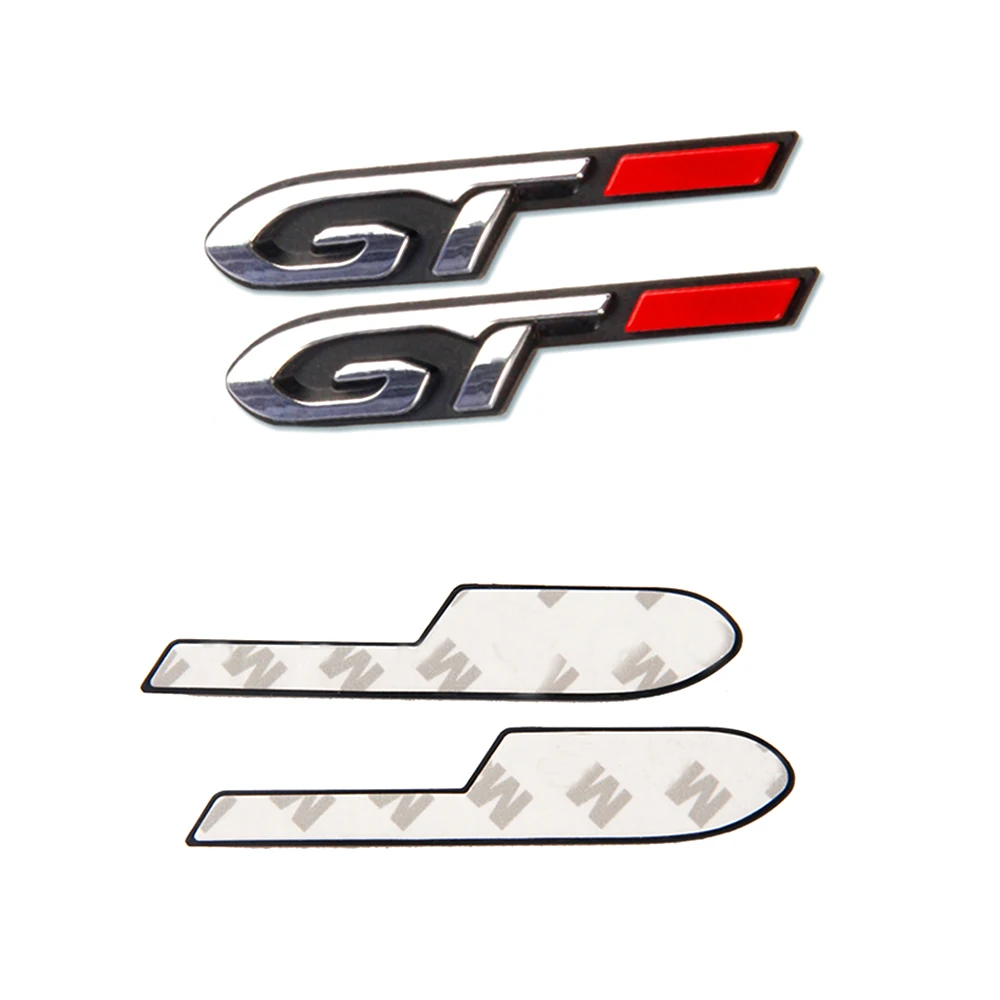 1 5 шт Автомобильный Багажник крыло Декор Наклейка GT Logo значок эмблема для Peugeot 307