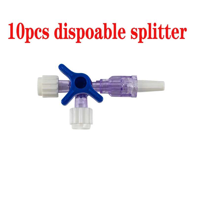10pcs splitter Корея мезогун EZ отрицательное давление мезопистолет гидролифтинг вода инжектор иглы микрокристалл инъекции инструмент для ухода за кожей - Цвет: 10pcs splitter