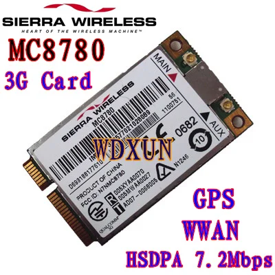 Разблокированный модуль Sierra 3G MC8780 HSDPA WWAN 7 2 Мбит/с HSUPA UMTS GPRS EDGE PCI E 3G|hsdpa 3g|3g wwan3g module |