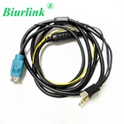 Biurlink аудио AUX в кабель адаптер для альпийских ламп с разъемом для зарядки для iPhone 5 KCE-237B 5C 6 6Plus 6S 6S Plus