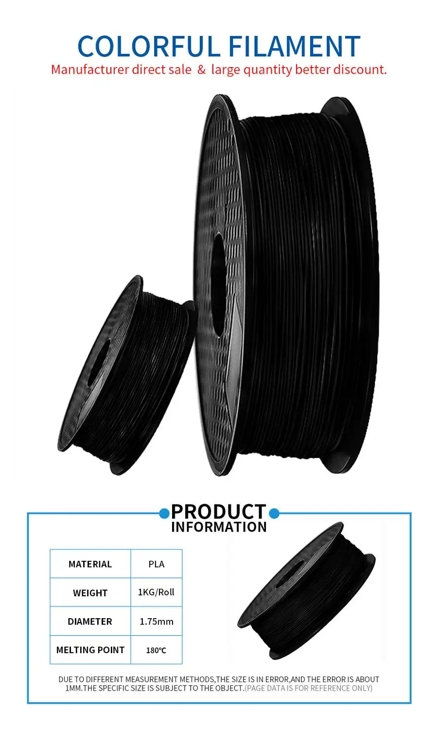 TRONXY 3d принтер 220*220*220 мм высокоточная 3D печать алюминиевая структура металлический 3d принтер diy комплект+ 10 м нить 8 г SD подарок - Цвет: 1KG PLA 1.75MM