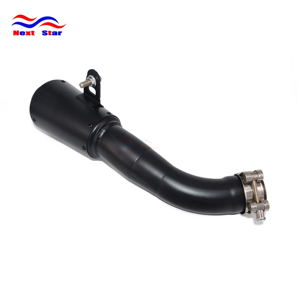 

Universal Motorcycle Black Muffler Exhaust Pipe For YAMAHA YZF-R3 YZF-R25 YZF R3 R25 2015 2016 2017