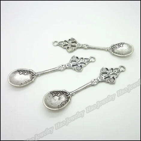 40 шт. винтажные подвески из тибетского серебряного цинкового сплава|jewelry