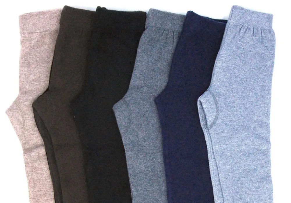 Бесплатная Доставка Детские Кашемировые Шерстяные Брюки для Мальчиков Кальсоны