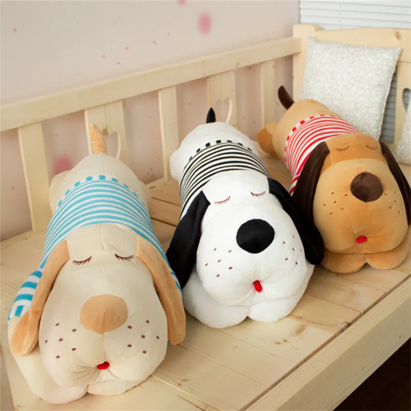 50CM One Piece Dog With Clothes Sleeping Pillow Plush Toy Doll Birthday Present Big Head Creative Girlfriend Gifts 3 Colors | Игрушки и