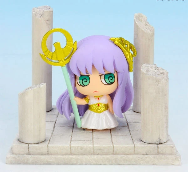 Q Version Cute Anime Святой Сейя Пегас Shiryu Dragon Hoyoga Cygnus 7 шт./компл. 6 см ПВХ экшн-фигурки