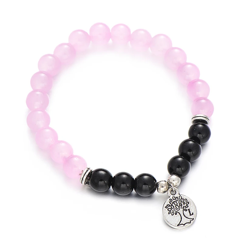 Boho серебро дерево жизни браслеты с подвесками для женщин Для мужчин Jewelry Винтаж