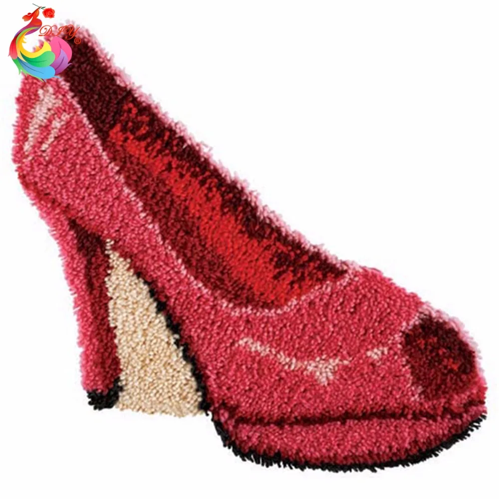 Набор крючков для рукоделия наборы Незаконченный вязальный коврик набор