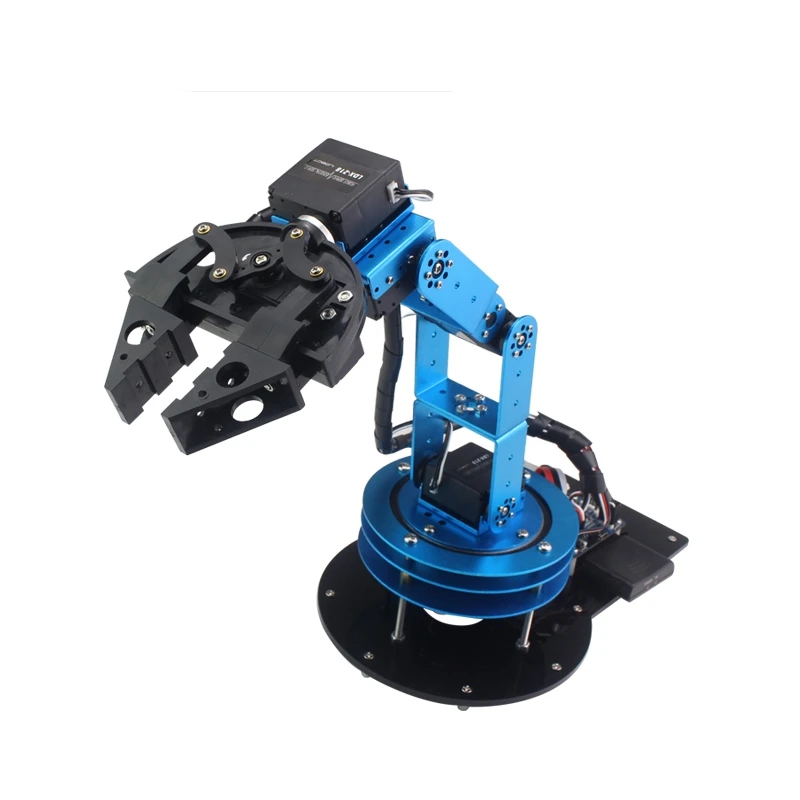 DIY 6DOF RC робот рука с открытым исходным кодом механическая держатель в форме когтя