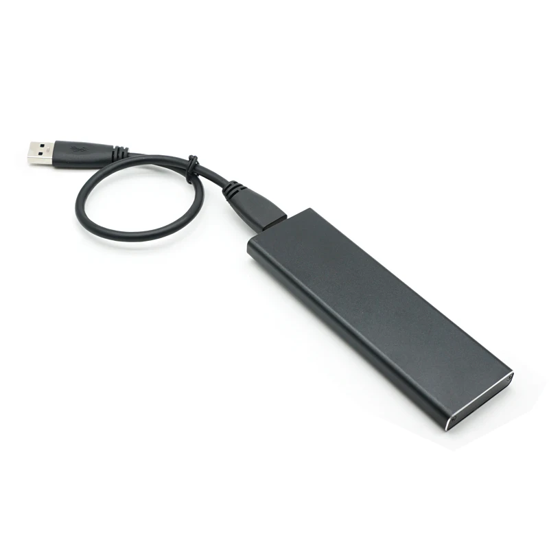 Adaptador de Gabinete de Disco Rígido Ssd Usb 3.0 a 12 Pinos 2010 2011 Macbook Air A1370 Bolsa Protetora