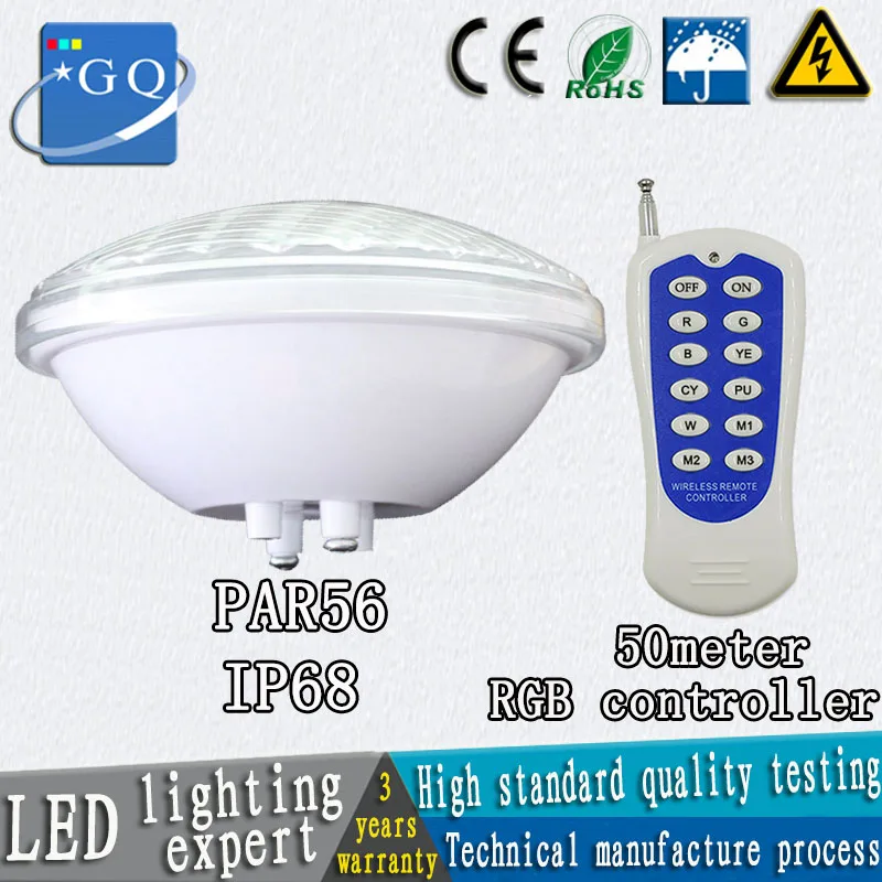 Par56 светильник для бассейна ip68 24 Вт 36 DC12v AC12V подводный s лампочка фонтана наружная
