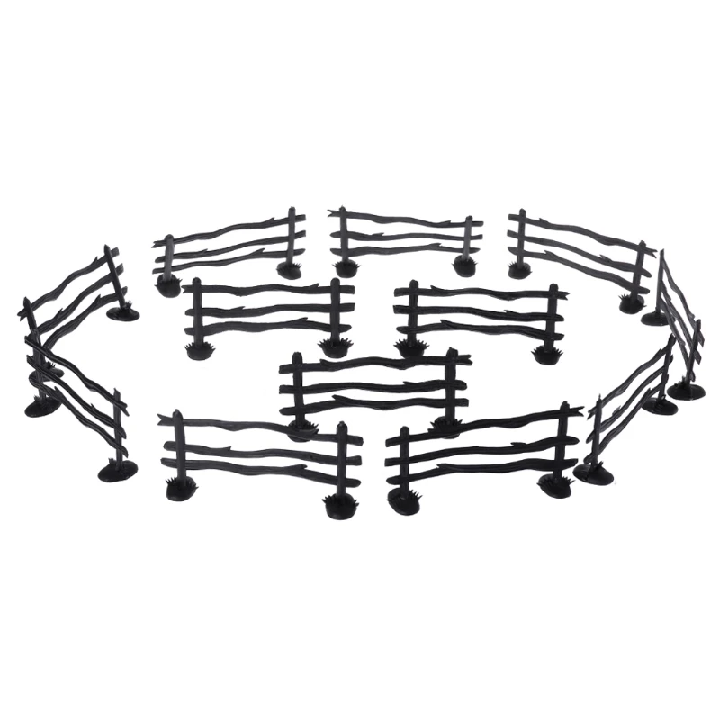 10 шт. военный забор песок сцена модель армейские мужские аксессуары детские