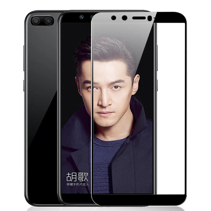 Защитная пленка для huawei honor 9 lite 9h Полное покрытие экрана закаленное стекло huawe