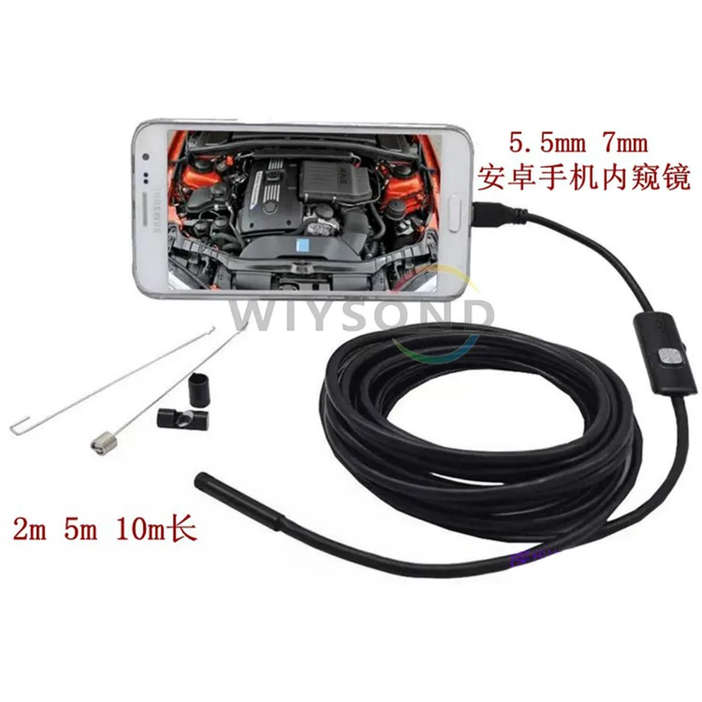 OT019 5 метр с usb-разъемом для смарфона Android эндоскоп микроскоп CMOS HD Портативный