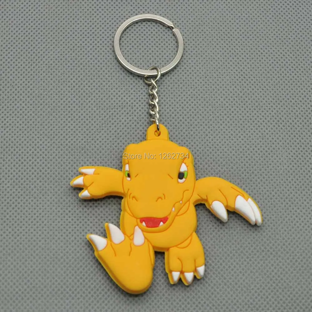 20 штук в партии 8 Стиль Agumon Gomanon Gabumon Tailmon Biyomon Palmon Patamon Tentomon фигурка брелок Подвески