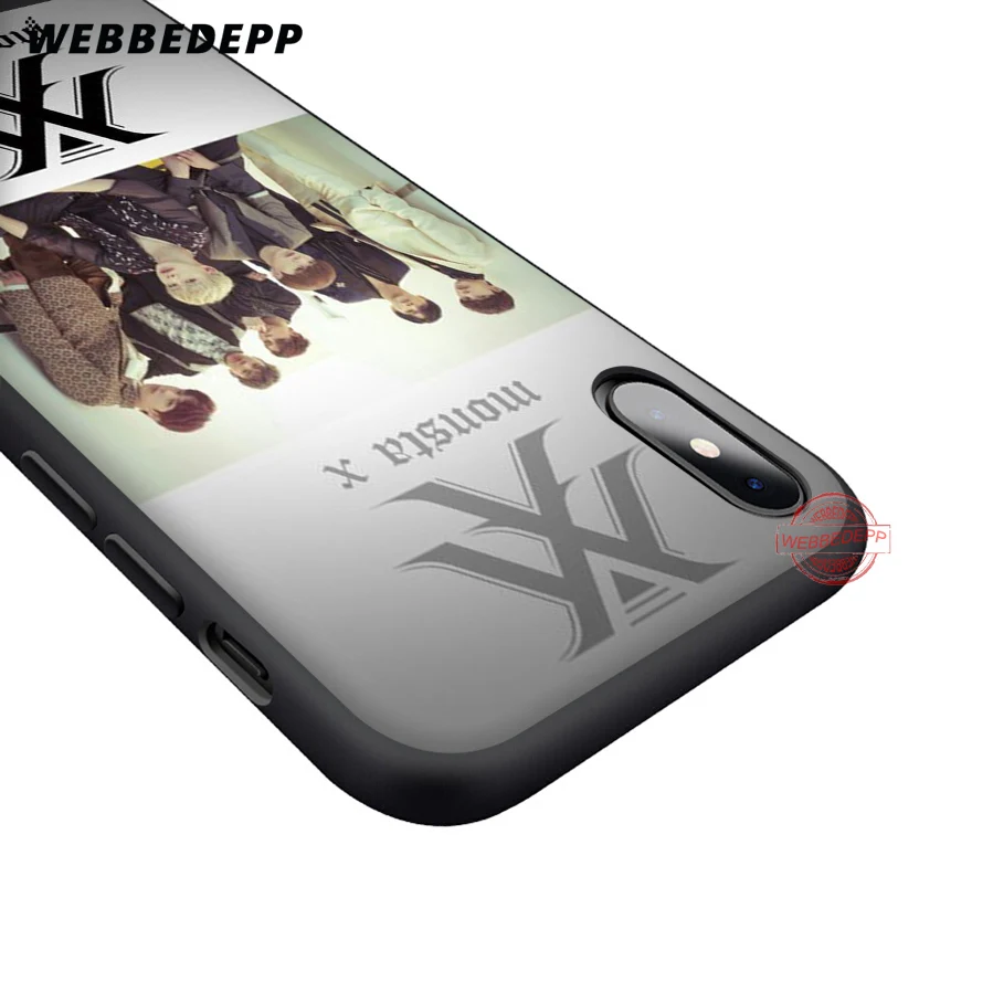 WEBBEDEPP Monsta X KPOP Boy Soft Silicone Case for iPhone 8 7 6S 6 Plus 11 Pro XS Max XR 5 5S SE Back Shell | Мобильные телефоны и